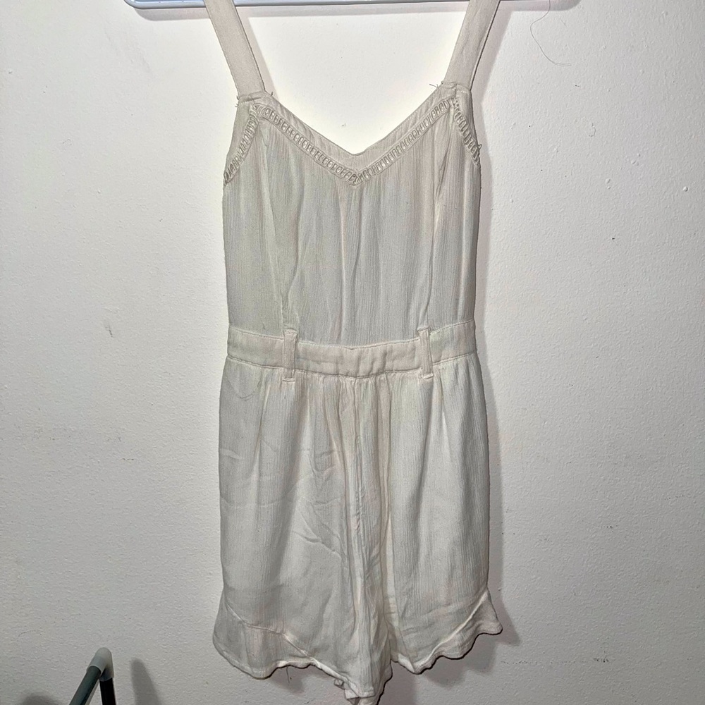 White Hollister Romper